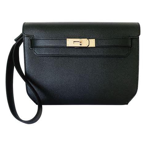 Hermes Kelly Pochette Epsom .